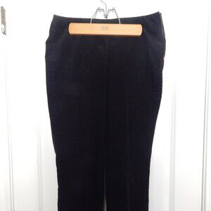 Talbot black corduroy pants, size 4.